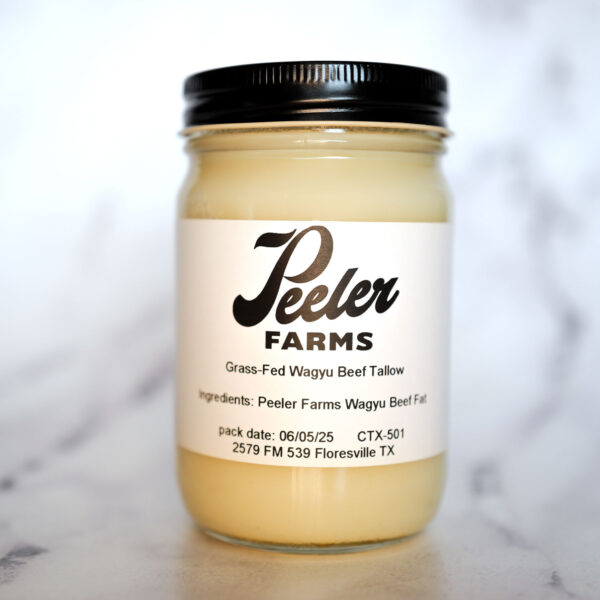 Grass-fed Wagyu Beef Tallow